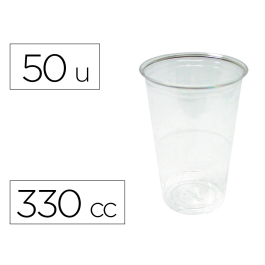 Blanca Vaso Plástico Transparente Polipropileno 330 cc Paquete de 50 Unidades Precio: 2.6899994. SKU: B1ABPW786M