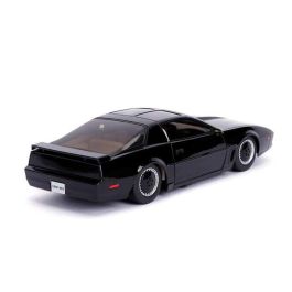Coche de metal fantástico kitt con luz escala 1:24 30x15x11 cm Coche de metal fantástico kitt con luz escala 1:24 30x15x11 cm