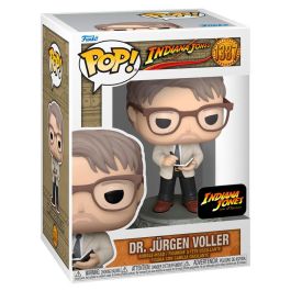 Funko POP Indiana Jones Dr. Jurgen Voller Figura Vinilo 9cm