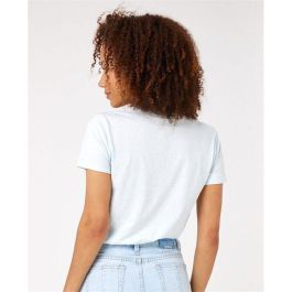 Camiseta de Manga Corta Mujer Rip Curl Re-Entry Crew Neck Blanco