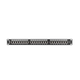 Patch Panel 24 Puertos UTP Categoría 6 Lanberg PPS6-1024-B Precio: 48.50000045. SKU: B1G32LXHV5