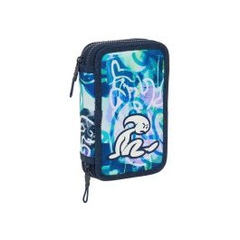 Estuche Escolar con Accesorios El Niño Kook Azul marino 12,5 x 19,5 x 4 cm 29 Piezas Precio: 11.88999966. SKU: B156QNNKRE