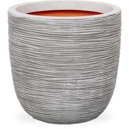 Capi Jardiniere Nature Rib 54x52 cm marfil KOFI935 424241 Capi Jardiniere Nature Rib 54x52 cm marfil KOFI935 424241