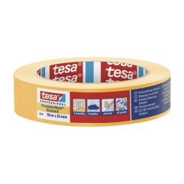 Tesa 4344 Precision Mask Standard Cinta de Enmascarar 50m x 25mm, Retirable hasta 5 Meses
