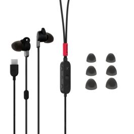 Lenovo Headphones/Headset Wired In-Ear Music/Everyday Usb Type-C Black Lenovo Headphones/Headset Wired In-Ear Music/Everyday Usb Type-C Black