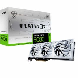 MSI MSI4711377292542 Tarjeta Gráfica GeForce RTX 5080 Ventus 3X OC White 16 GB GDDR7 PCIe Gen 5 Precio: 1715.6900002. SKU: B18GB5R8FH