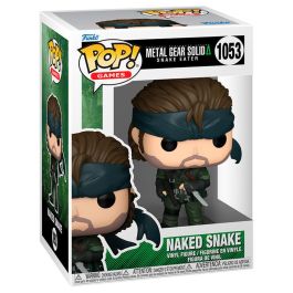 Funko Figura POP Naked Snake Metal Gear Solid Vinilo 9cm Caja Regalo