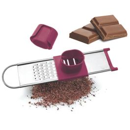 Cook Concept Rallador de Especias Acero y Plástico para Aromatizar Platos, Largo 22.5 cm