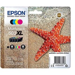 Cartucho de Tinta Original Epson C13T03A64020 4 Piezas Negro Multicolor Precio: 99.95000026. SKU: B17LSYST5M