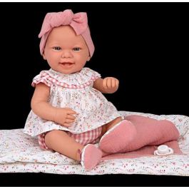 Muñecas Arias Muñeca Zoe 42 cm Rosa c/Manta Cuerpo Vinyl Sexo Niña Español