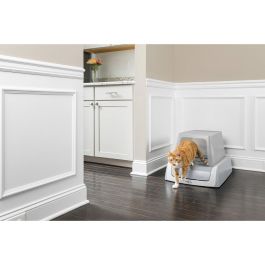 Petsafe ScoopFree Automático 1.5 - Kit Tapa y Arena Autolimpiable para Gatos con Control de Olores y 4 Semanas de Autonomía