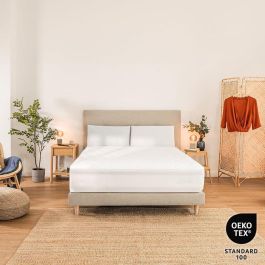 Protector de colchón Cecotec Flow ProtectMattress 2000 Blanco Cama de 90