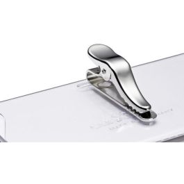 DURABLE Click Fold Placa Identificativa con Imán Polipropileno Transparente 40x75mm - 10 Unidades
