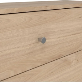 TVILUM Cómoda OREGON 70332HL Roble 3 Cajones Medidas L 72 x P 30 x H 68 cm