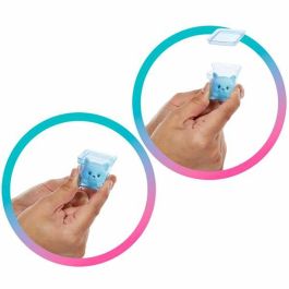Barbie Htj19 Muñeca Pop Reveal Té de Burbujas Leche de Coco con Pelo Azul y Morado, Cubitos de Hielo Sorpresa