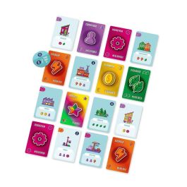 Devir Juego de Mesa Ciudad de Puntos - Juego de Cartas para 1-4 Jugadores, Edad 10+