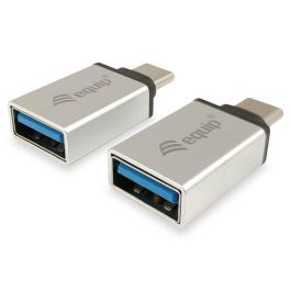 Adaptador USB-C a USB Equip Plateado Precio: 6.50000021. SKU: S7817173