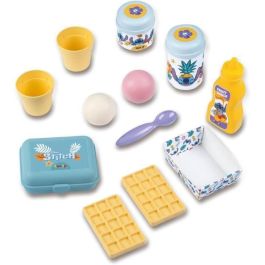 Smoby Stitch Beach Bar Playset, Set de Juego Temático de Playa con 12 Accesorios, para Niños de 3 Años
