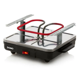Domo DO9147G Parrilla para Raclette para 4 Personas - Negro