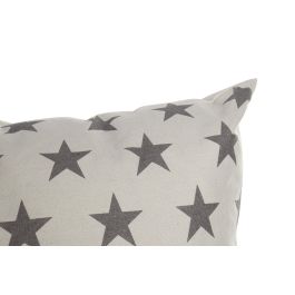 DKD Home Decor Cojin Estilo Scandi Beige Marron 60 x 60 x 10 cm (2 Unidades)