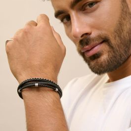 Pulsera Hombre Radiant RH000313 Negro