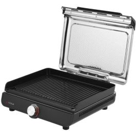 Ninja GR101EU Parrilla y Plancha de Interior Versátil para 4-5 personas con Temperatura Controlada hasta 260°C y Superficie Antiadherente