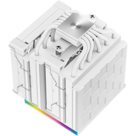 Deepcool DEE1701162171136 Disipador de CPU Digital con 2 ventiladores de 120 mm - Blanco