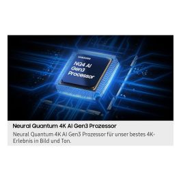 Samsung GQ65QN90FATXZG Neo QLED 4K 165.1 cm (65") 3840x2160 120Hz/165Hz Smart TV HDMI 2.1 Quantum HDR+ Dolby Atmos Wi-Fi Negro Titan