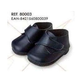 Berjuan 80003-22 Botines para muñeca azul marino, edad mínima 3 años