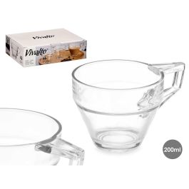 Taza Cafe Con Leche 200Ml Vivalto 11X7CM (72 Unidades) Precio: 62.50000053. SKU: B1BB46RTEP
