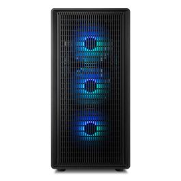 Nox NXINFTYIOTABK Semitorre Gaming Infinity IOTA ARGB MESH, Cristal Templado, 4 Ventiladores 120mm ARGB Pre-instalados
