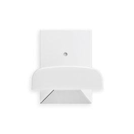 Inofix Colgador adhesivo grande, acero inoxidable, blanco, 52 x 40 x 35 mm