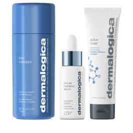 Smooth + Hydrate Set Dermalogica: Daily Milkfoliant, Exfoliating, Exfoliating Powder, 74 g + Active Moist, Prebiotics, Hydrating, Cream, For Face, 50 ml + Circular Hydration, Hyaluronic Acid, Serum, For Face, 30 ml Precio: 128.49999987. SKU: B15B9YTJM2