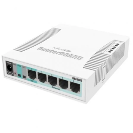 Mikrotik RB260GS Switch Inteligente 6 Puertos Gigabit Ethernet RJ45 10/100/1000 y 1 Puerto SFP Precio: 46.49999992. SKU: B12V6MQ2YJ