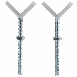 Hauck Fijación en Y para Barandillas de Escaleras Redondas o Específicas, Compatible con Barrera N Stop y Barrera de Madera Hauck