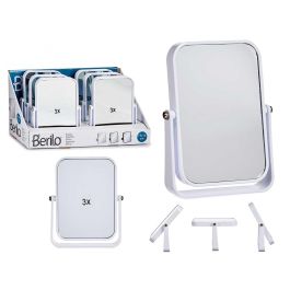 Espejo Plastico Cuadrado Blanco Berilo 16X19CM (12 Unidades) Precio: 62.89999991. SKU: B1ETEFY6VY
