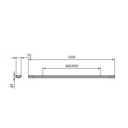 Regleta 30 W 3000 lm 4000 k 120 cm Regleta 30 W 3000 lm 4000 k 120 cm