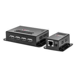 Lindy 50m 4 Port USB 2.0 Cat.6 Extender Lindy 50m 4 Port USB 2.0 Cat.6 Extender