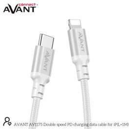 Avant Connect Cable USB C a Lightning 20W Carga Rápida, 1 Metro Trenzado