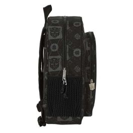 Mochila Escolar Transformers 32 x 38 x 12 cm Negro Mochila Escolar Transformers 32 x 38 x 12 cm Negro