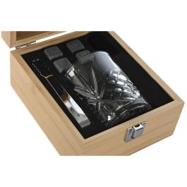 Whisky DKD Home Decor Natural 18 x 9 x 16 cm Set de 3