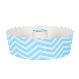 Quttin Set de 4 Moldes para Horno Savarin, 18x6 cm (12 Unidades)