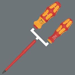 Wera 05006618001 Juego de destornilladores Kraftform Kompakt VDE 17 RA 1. Trinquete, 17 piezas, para electricistas