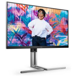 AOC Q27U3CV Monitor 27" Quad HD IPS con USB-C, HDMI y DisplayPort - Negro