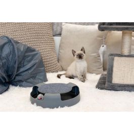 Rueda de ejercicio horizontal para gato Mascow 25x6.5x25 cm gris (12 Unidades) Rueda de ejercicio horizontal para gato Mascow 25x6.5x25 cm gris (12 Unidades)