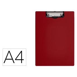 Q-connect Carpeta Miniclip Superior DIN A4 Plástico 50% Reciclado Rojo Grosor 2,1 mm Precio: 4.68999993. SKU: B15BXL64JK