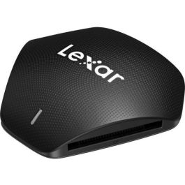 Lexar Professional Multi-Card 3-in-1 USB 3.1 Reader LRW500URB, Lector de tarjetas USB 3.2 Gen 1 Type-C Negro, Compatible con MicroSD/SDHC/SDXC, 170 Mbit/s Lexar Professional Multi-Card 3-in-1 USB 3.1 Reader LRW500URB, Lector de tarjetas USB 3.2 Gen 1 Type-C Negro, Compatible con MicroSD/SDHC/SDXC, 170 Mbit/s