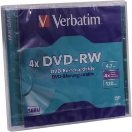 VERBATIM DVD-RW 4.7Gb 4x (Pack 5 unidades)