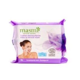 MASMI Toallitas Desmaquillantes con Algodón Ecológico, Aloe Vera y Manzanilla, Hipoalergénicas, 20 Unidades Precio: 3.50000002. SKU: B1GHX25RCA