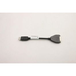 Lenovo DP to DVI dongle cable, converts DisplayPort signals to DVI, compatible with Lenovo desktops and notebooks. Precio: 20.98999947. SKU: B1B434Q9JC